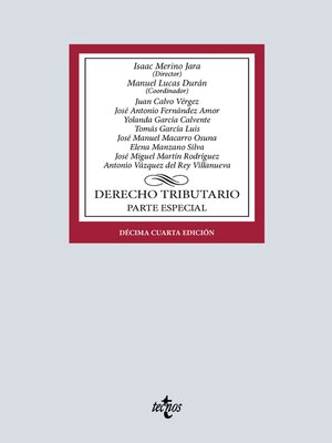 cover image of Derecho tributario